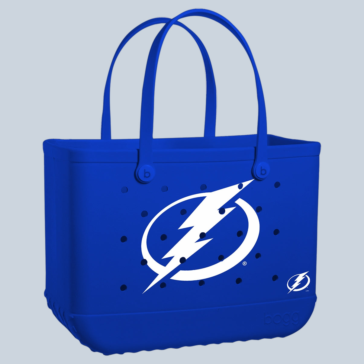 Original Bogg Bag Tampa Bay Lightning Beach Club Waterproof Tote Stylish Tip Resistant Extra Wide Opening for Cruise Travel
