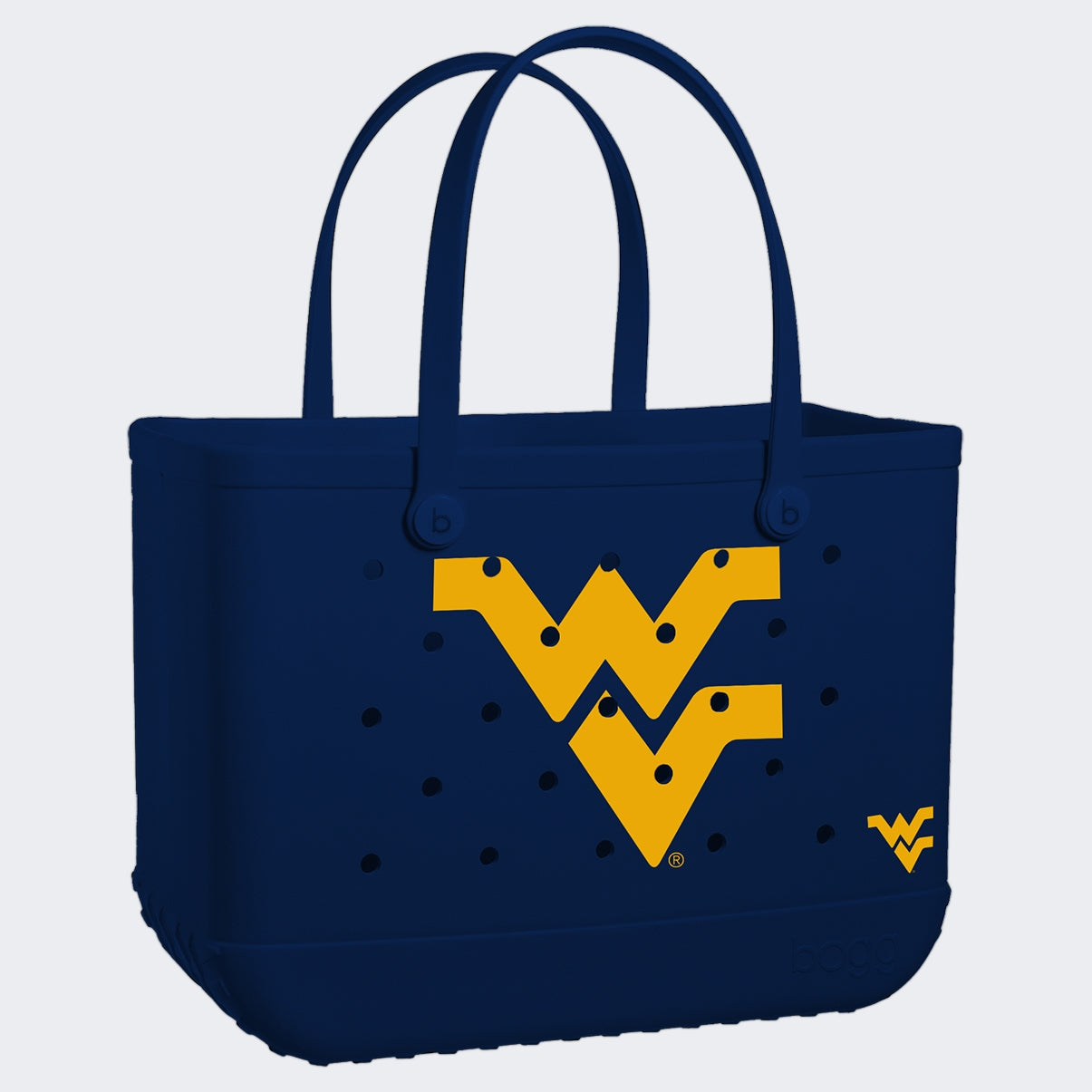 Original Bogg Bag West Virginia Mountaineers Beach Picnic Storage Bag Luxury Travel Friendly Easy Maintenance Surface for Cruise Travel