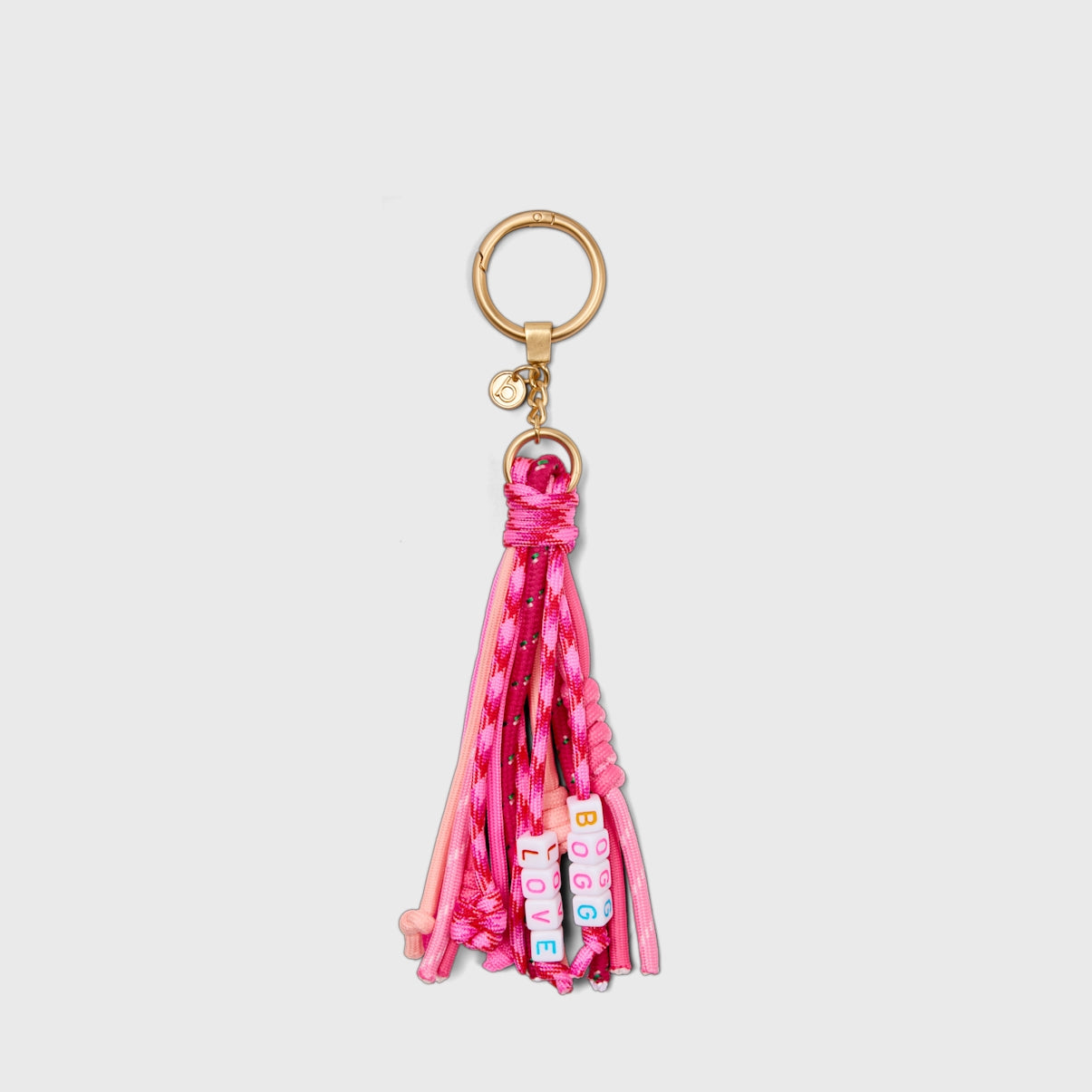 Bogg'd & Charmed Love Tassel Poolside Storage Carryall Tip Resistant Travel Friendly with Reinforced Handles for Cruise Travel Travel Organizer Vacation Essentials for Women