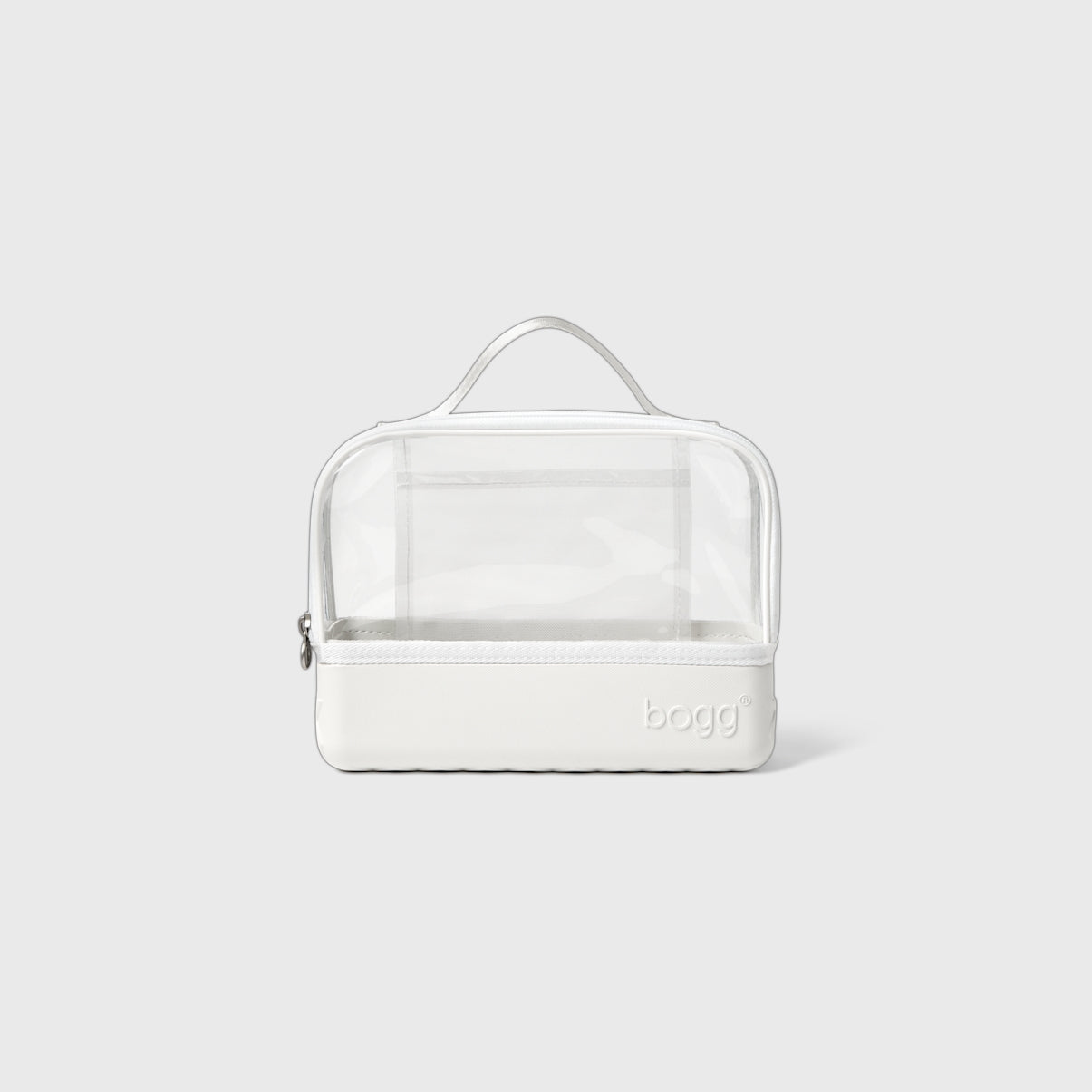 Boggs N' Ends For Shore White Open Top Beach Organizer Sandproof Large Capacity with Easy Clean Surface for Yacht Excursions Travel Organizer Vacation Essentials for Women