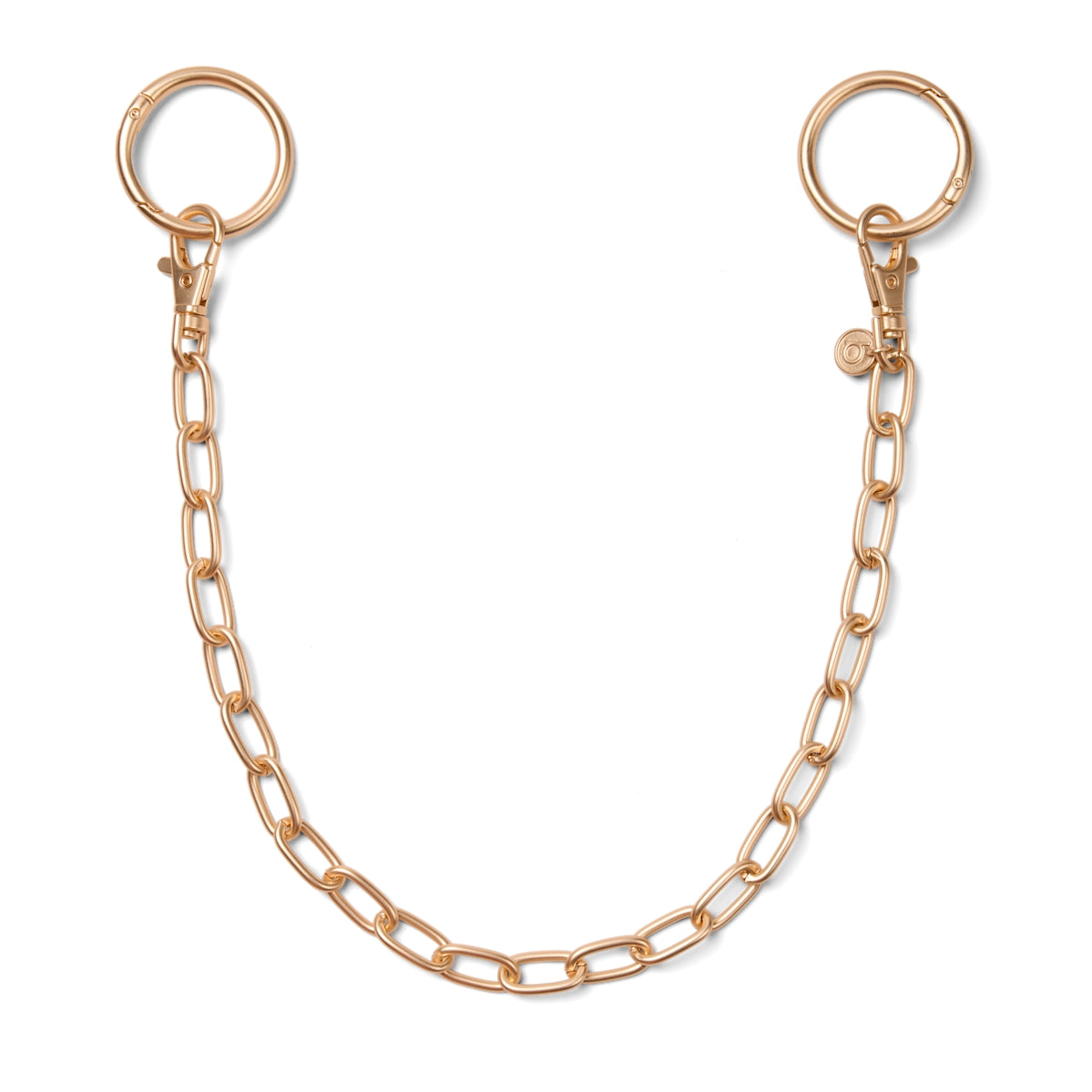 Bogg'd & Charmed Gold Chain Summer Holiday Storage Tote Flexible Tip Resistant Non Slip Bottom Design for Cruise Travel