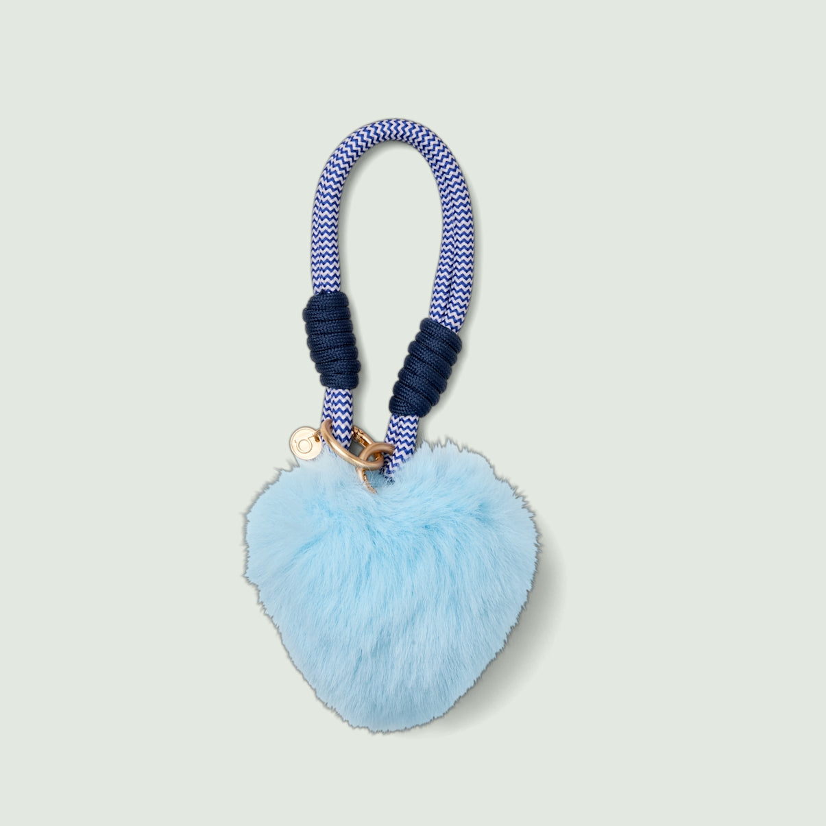 Bogg'd & Charmed Blue Heart Pouf Sunshine Travel Organizer Luxury Easy Clean Reinforced Grip Handles for Pool Activities