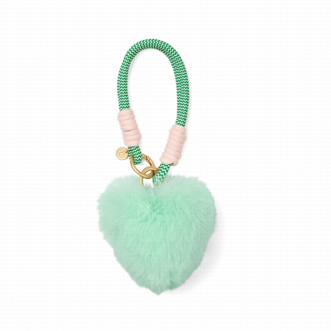 Bogg'd & Charmed Green Heart Pouf Summer Beach Accessories Bag Oversized Sandproof with Easy Clean Surface for Summer Travel Travel Organizer Vacation Essentials for Women