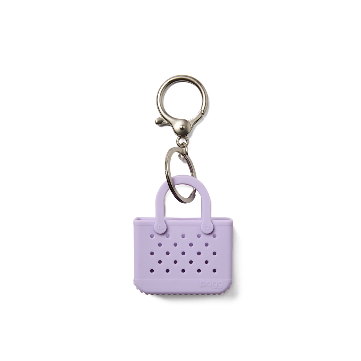 Tiny Tote Keychain I Lilac You a Lot Vacation Gear Organizer Premium Washable Reinforced Grip Handles for Resort Vacations