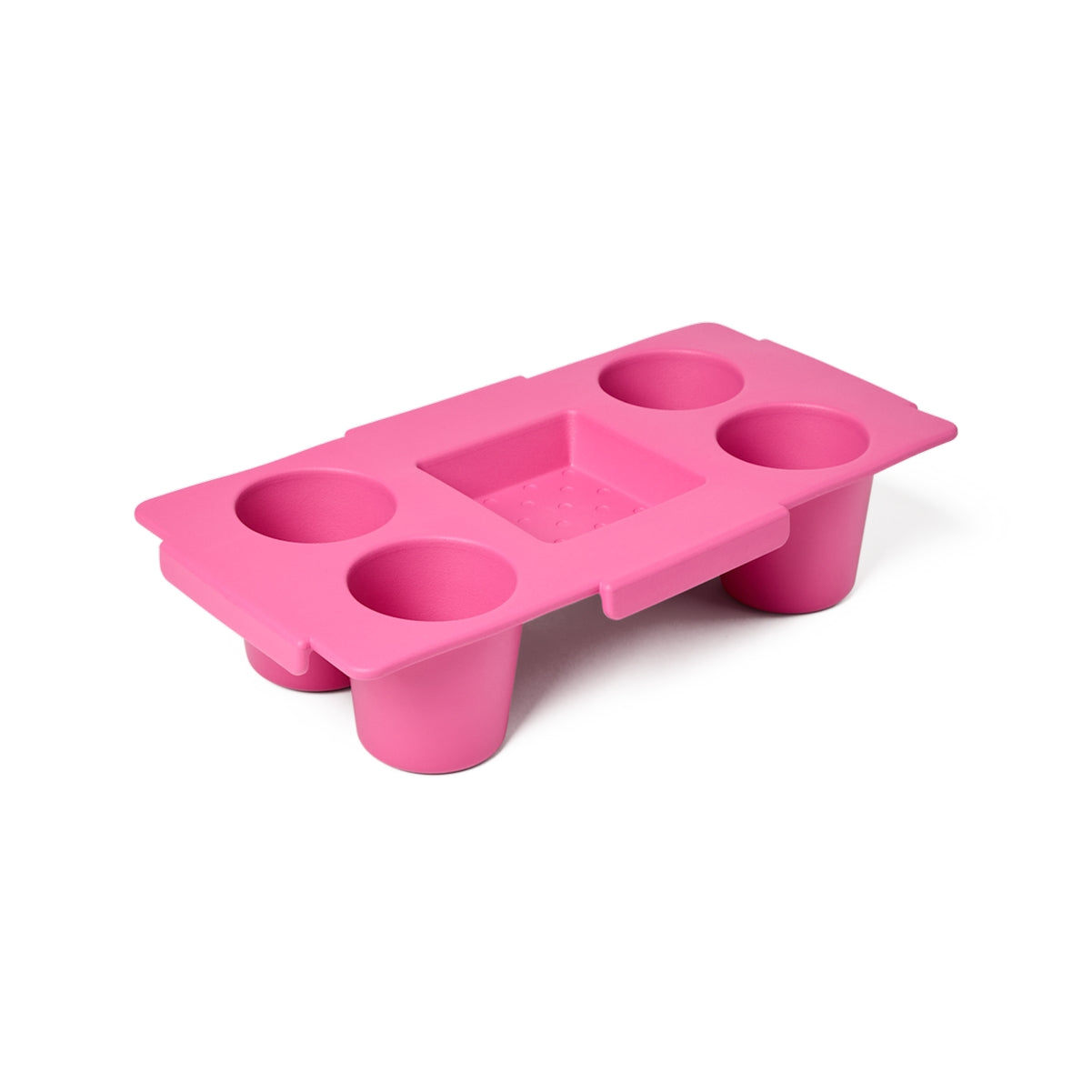 Top o' the Bogg to Ya Haute Pink Open Top Beach Organizer Waterproof Travel Friendly with Cosmetic Organizer for Picnic Days Travel Organizer Vacation Essentials for Women
