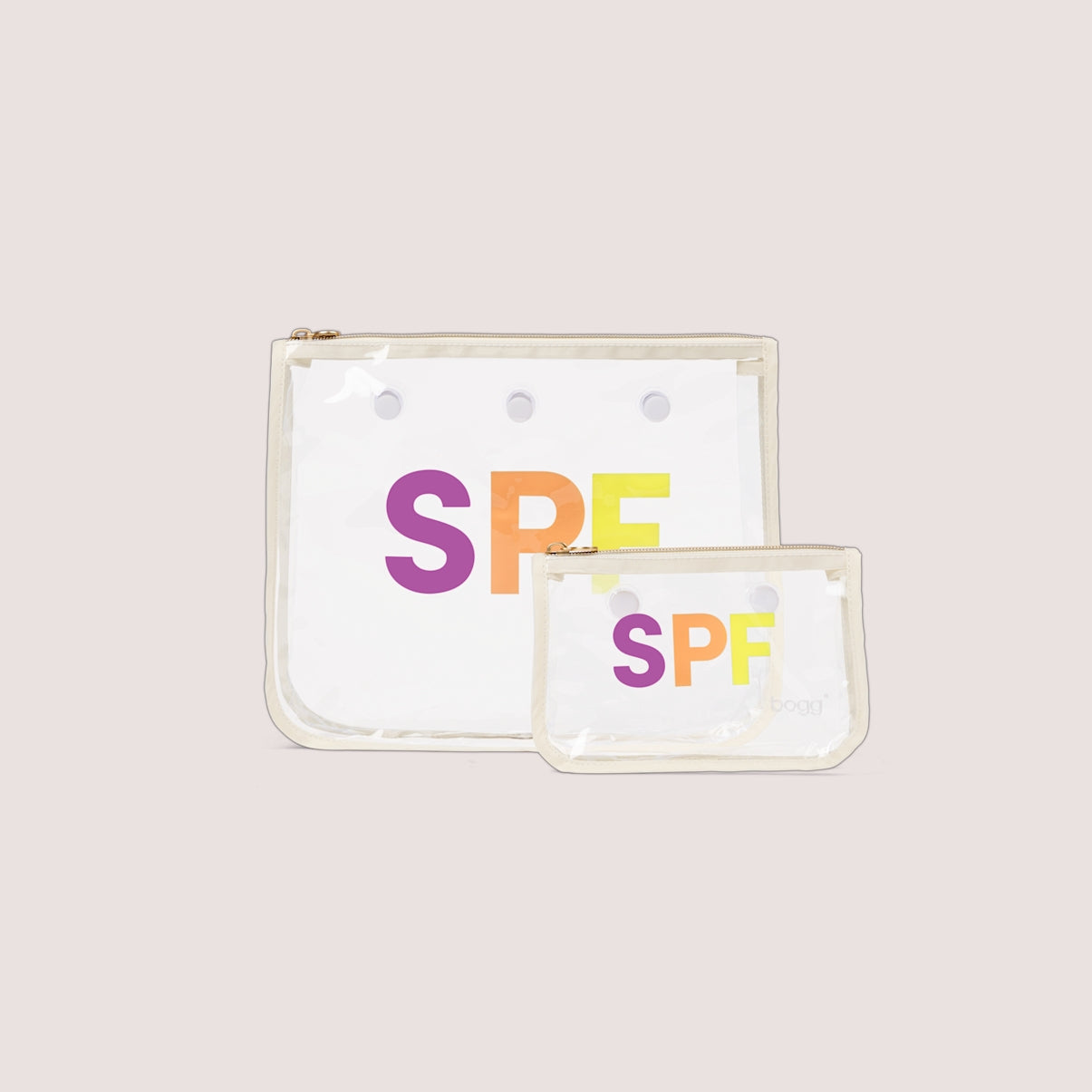 Decorative Insert SPF Weekend Escape Carryall Flexible Easy Clean Accessory Organizer Pouch for Resort Vacations
