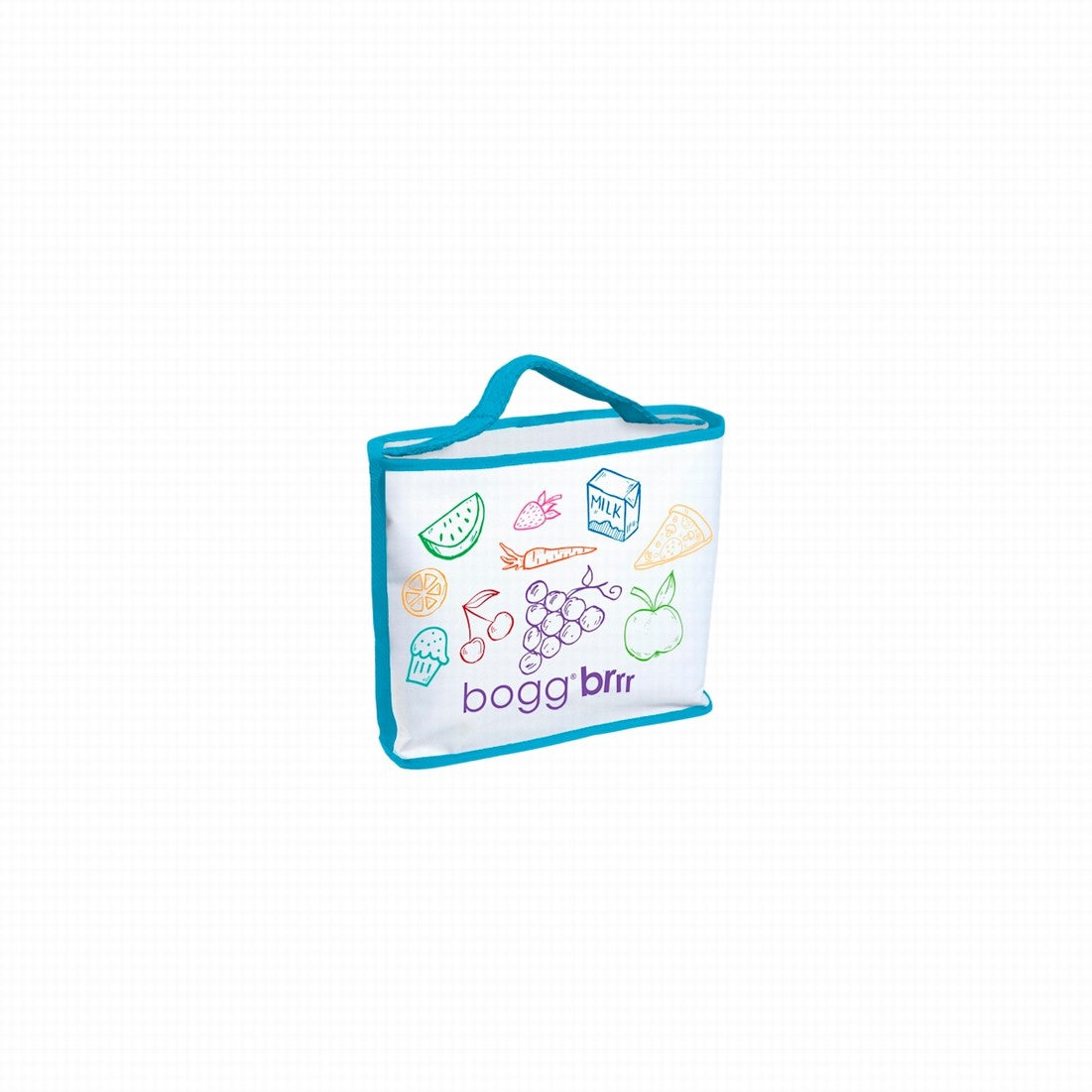Bitty Bogg Brrr Cooler Insert Cutie Foodie Family Fun Day Tote Premium Easy Clean Waterproof Phone Pouch Included for Outdoor Sports