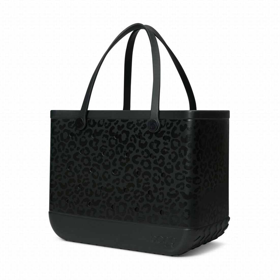 Original Bogg Bag Onyx Leopard Cruise Essentials Travel Tote Tip Resistant Durable with Waterproof Phone Pouch for Water Sports Travel Organizer Vacation Essentials for Women