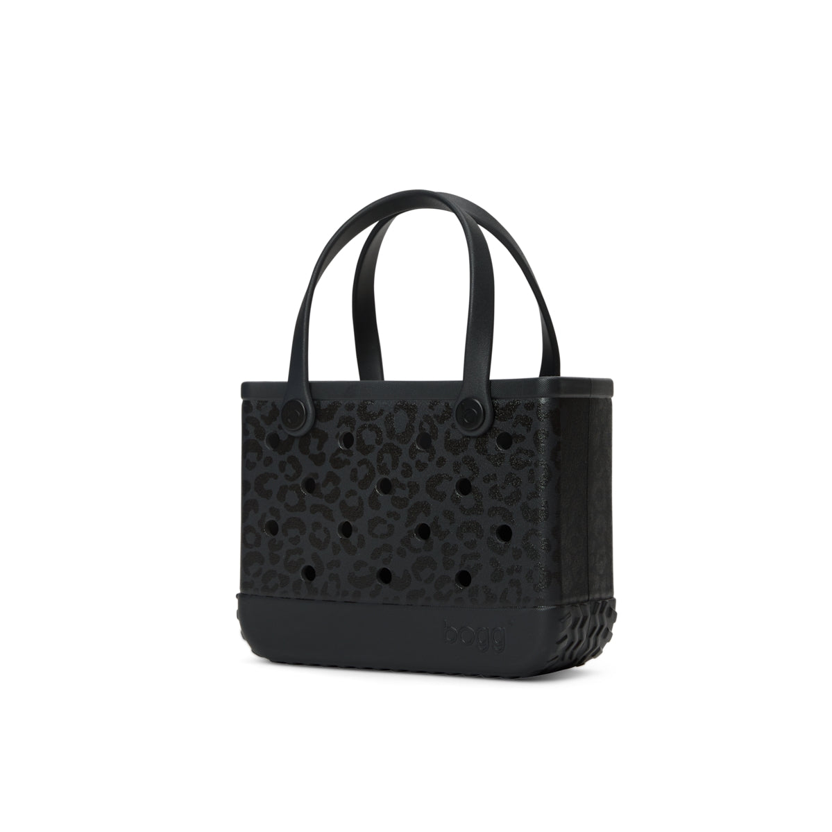 Bitty Bogg Bag Onyx Leopard Cruise Essentials Travel Tote Oversized Washable with Waterproof Phone Pouch for Pool Days Travel Organizer Vacation Essentials for Women