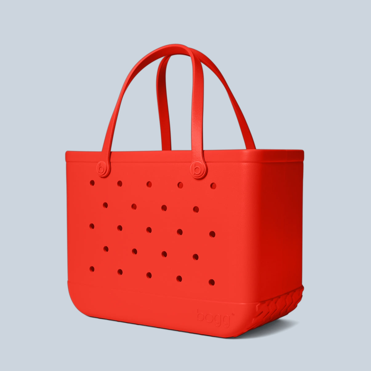 Original Bogg Bag Buoy Red Island Getaway Carryall Ultra Durable Large Capacity Deep Storage Interior for Beach Holidays