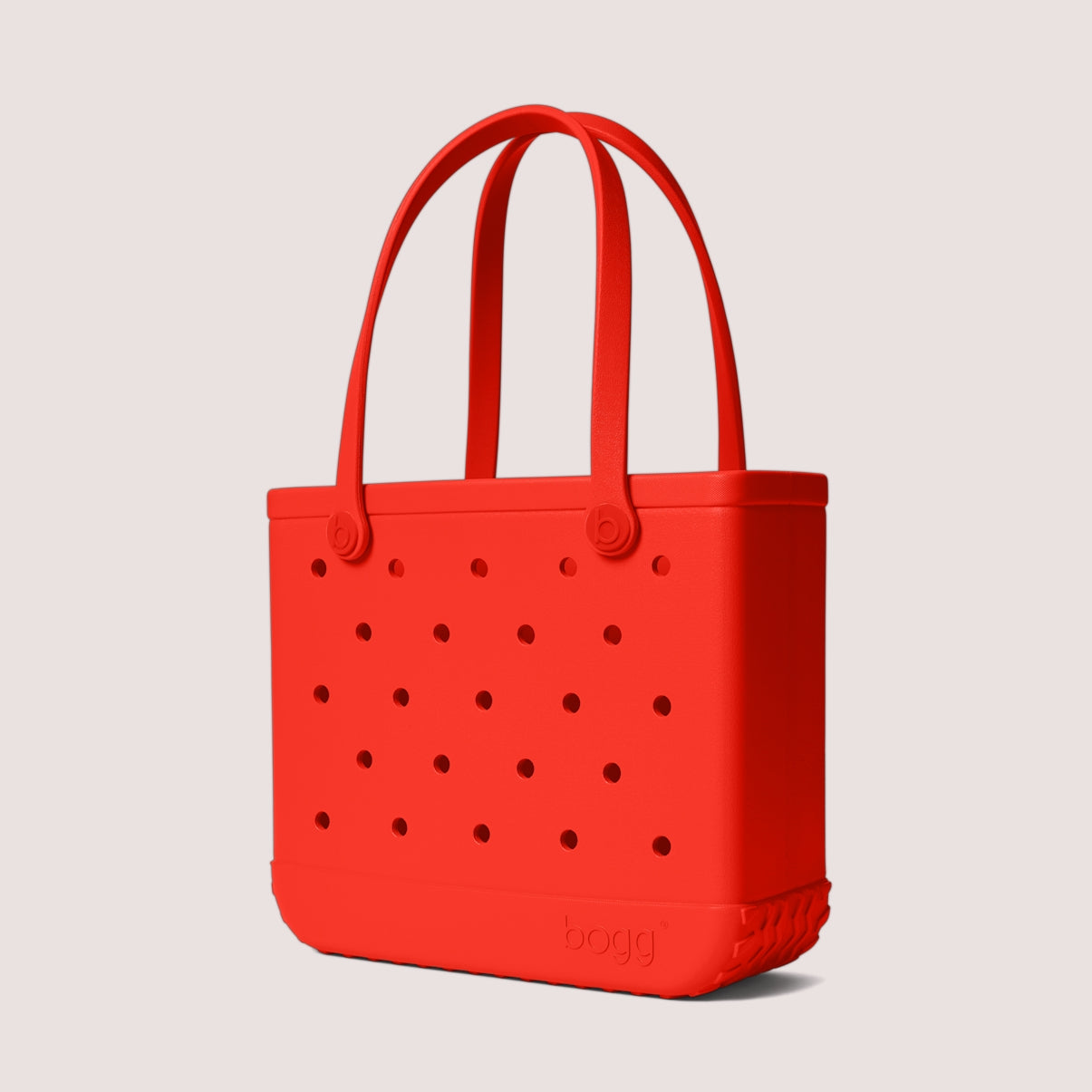 Baby Bogg Bag Buoy Red Waterproof EVA Beach Tote Bag Large Capacity Tip Resistant with Reinforced Handles for Outdoor Adventures Travel Organizer Vacation Essentials for Women