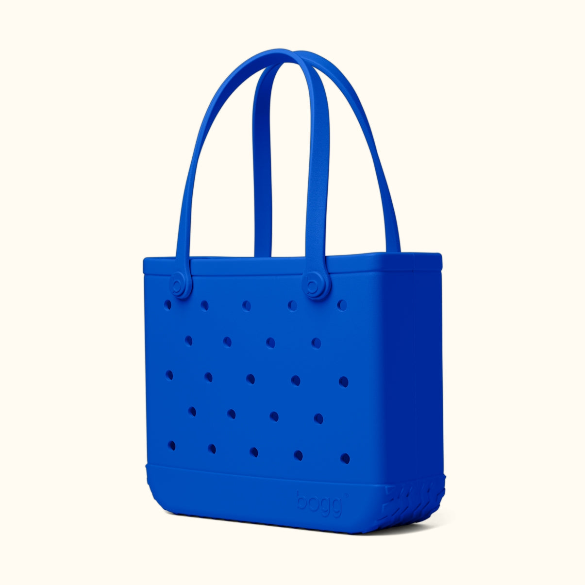 Baby Bogg Bag Mykonos Blue Travel Friendly Beach Organizer Washable Sandproof with Reinforced Handles for Weekend Getaways Travel Organizer Vacation Essentials for Women