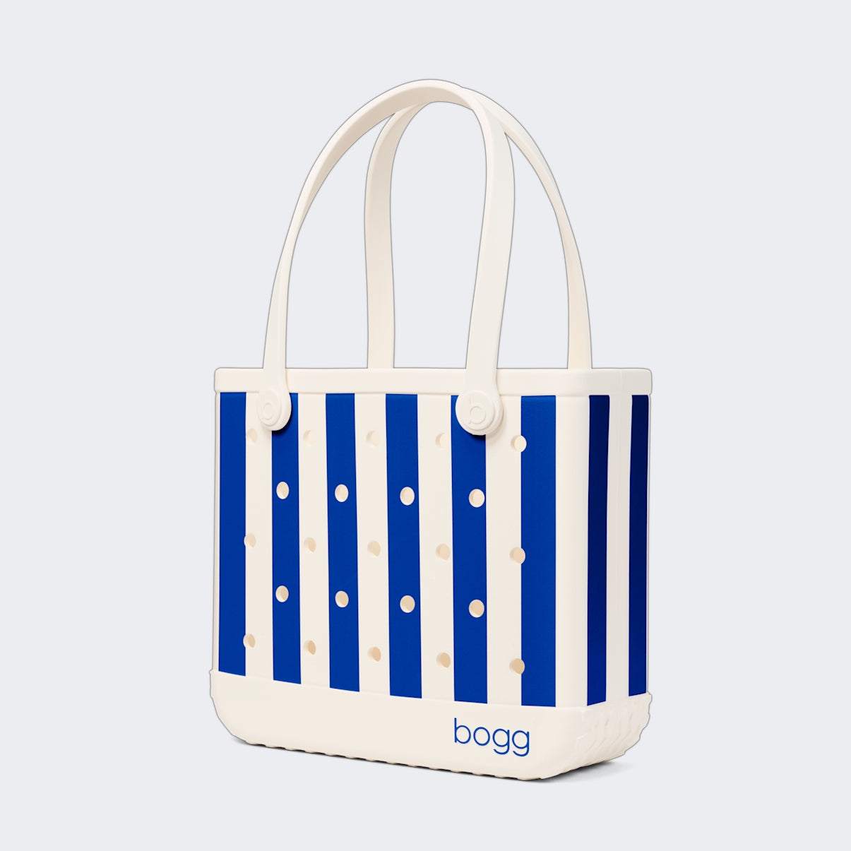 Baby Bogg Bag Mykonos Blue Stripe Pool Gear Organizer Premium Sandproof Waterproof Phone Pouch Included for Family Trips