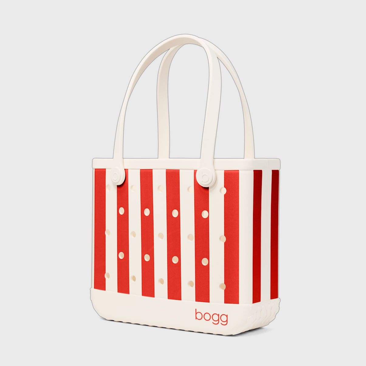 Baby Bogg Bag Buoy Red Stripe Yacht Day Travel Organizer Stylish Large Capacity Non Slip Bottom Design for Women