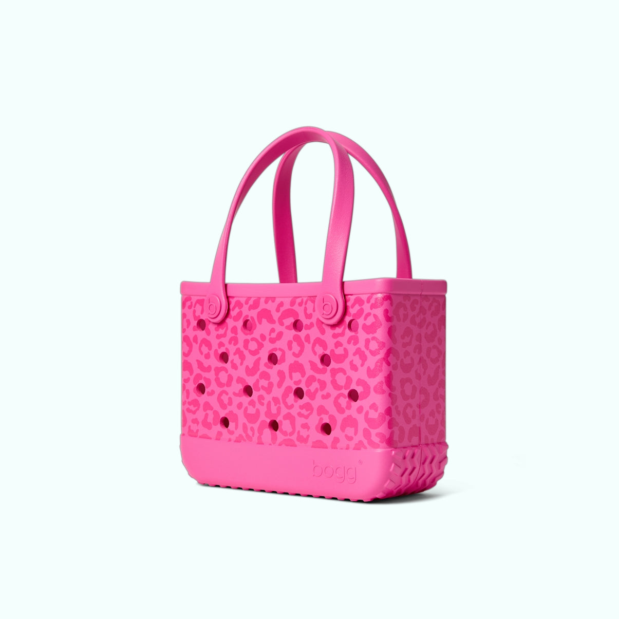 Bitty Bogg Bag Purrr fectly Pink Leopard Lightweight Waterproof Carryall Sandproof Large Capacity with Easy Clean Surface for Outdoor Adventures Travel Organizer Vacation Essentials for Women