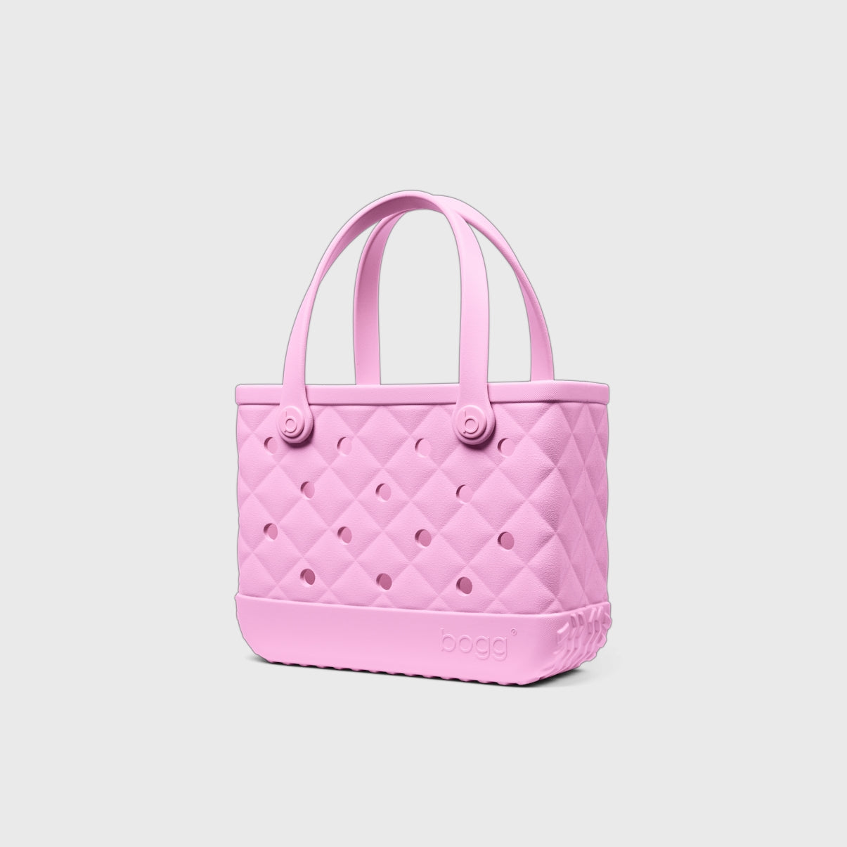 Bitty Bogg Bag Quilted Pink Taffy Cruise Ship Essentials Tote Functional Quick Dry Easy Maintenance Surface for Resort Vacations