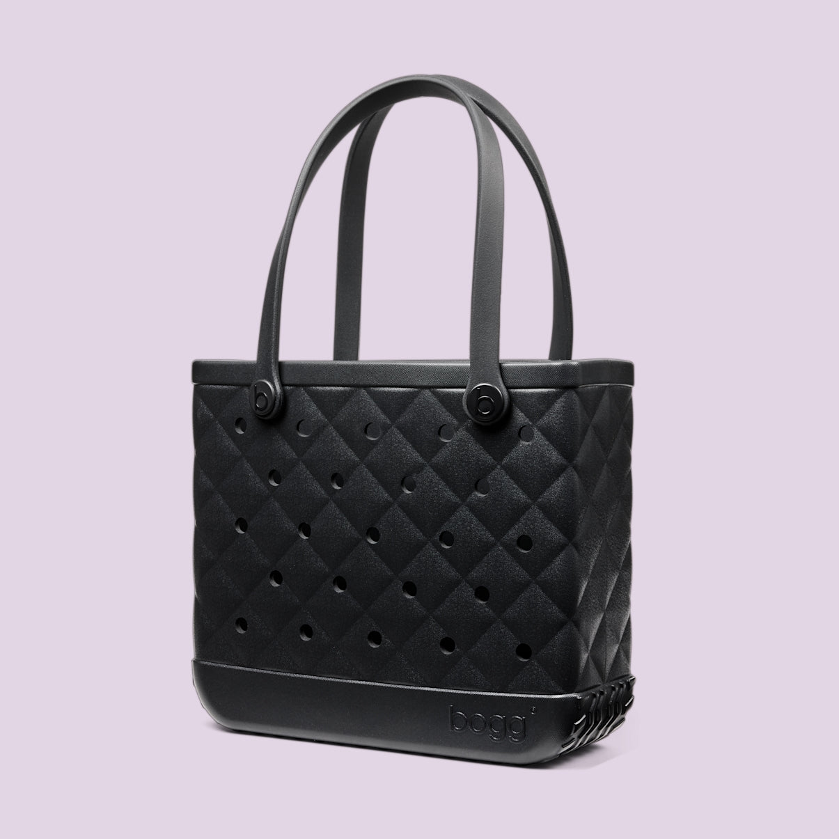 Baby Bogg Bag Quilted LBD Black Oversized Beach Travel Tote Easy Clean Tip Resistant with Cosmetic Organizer for Pool Days Travel Organizer Vacation Essentials for Women