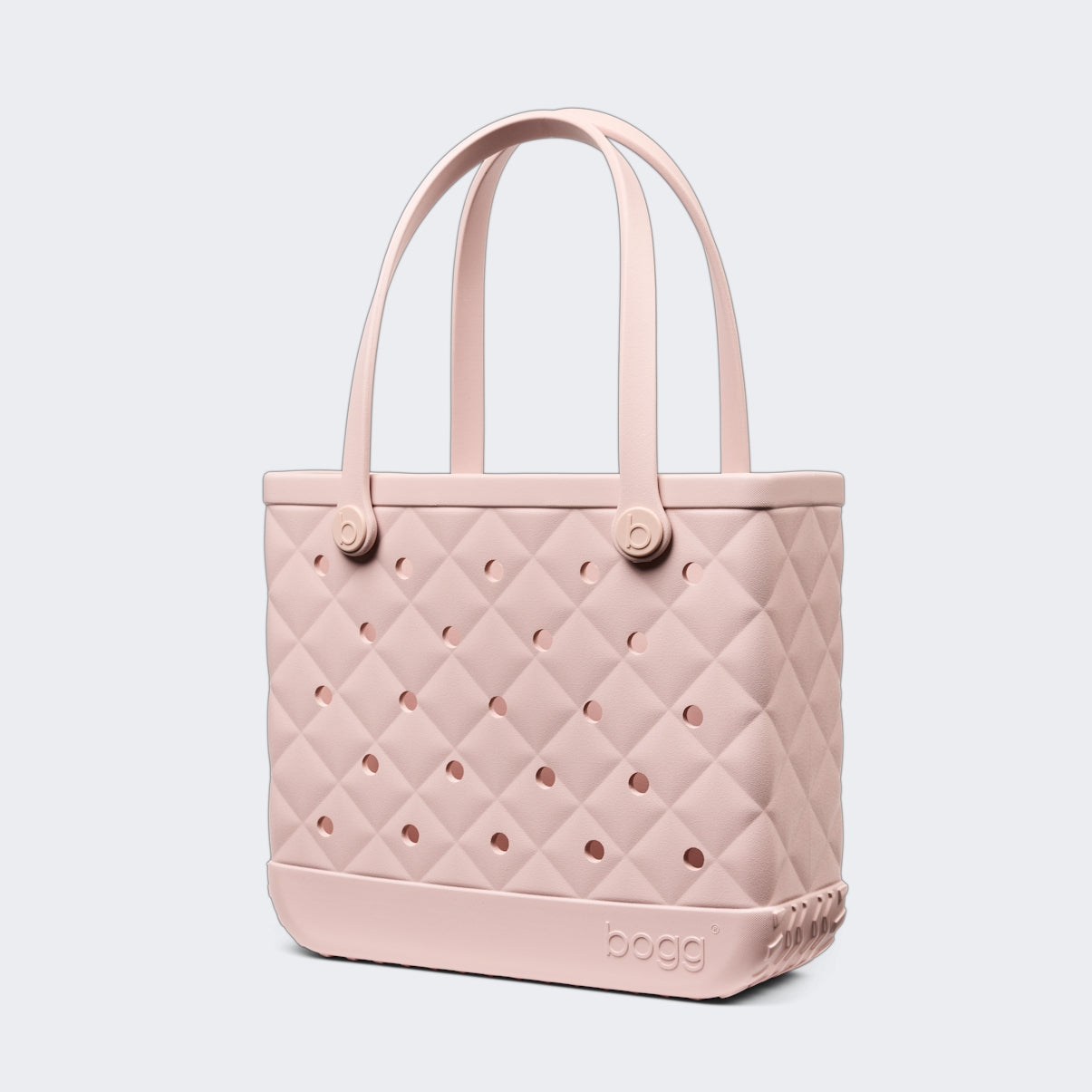 Baby Bogg Bag Quilted Rose Petal Poolside Essentials Organizer Portable Travel Friendly Waterproof Phone Pouch Included for Summer Adventures