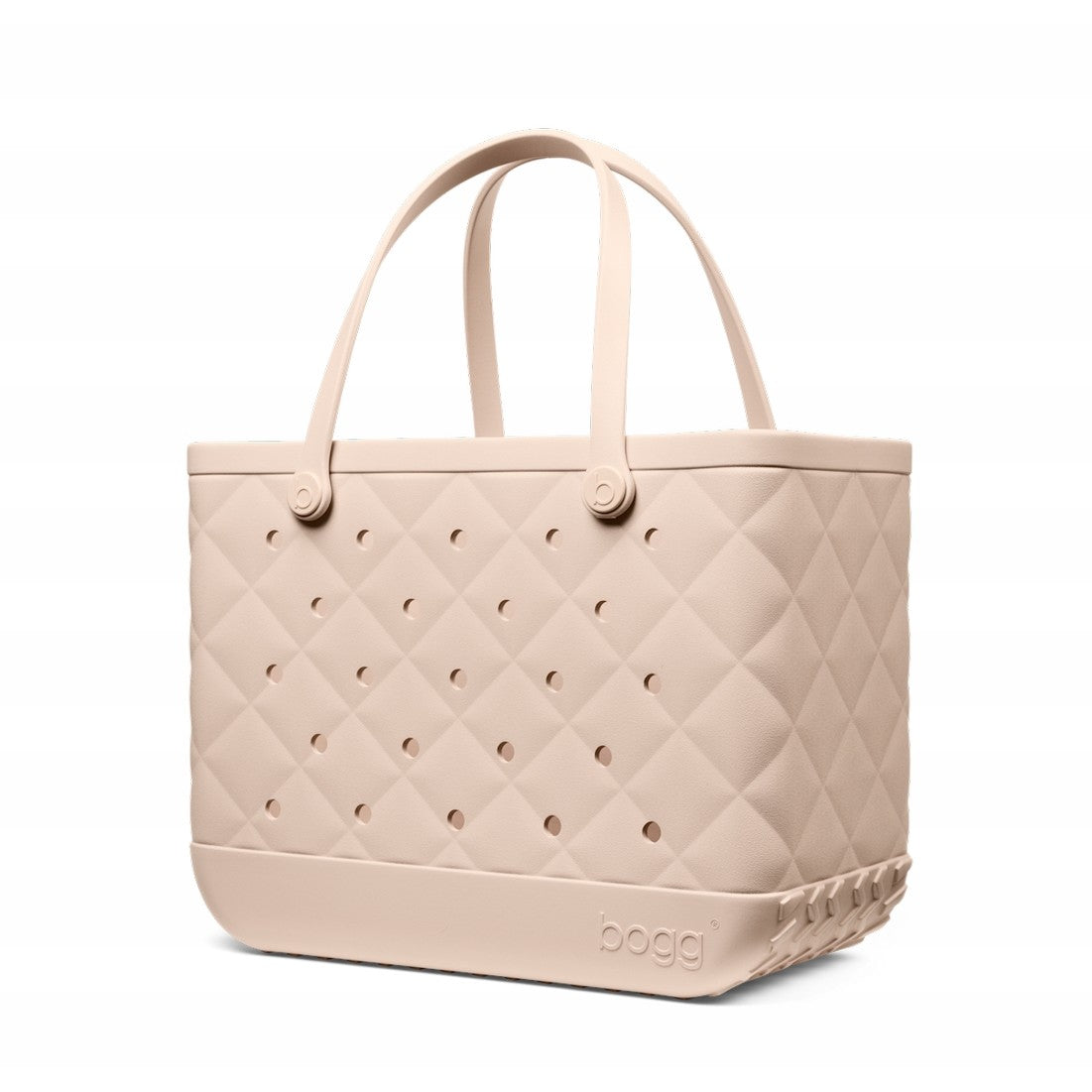 Original Bogg Bag Quilted Freshly Pressed Linen Holiday Resort Carryall Portable Easy Clean Waterproof Phone Pouch Included for Family Trips