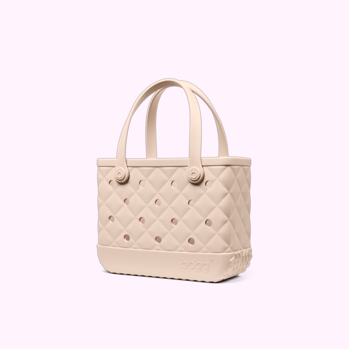 Bitty Bogg Bag Quilted Freshly Pressed Linen Coastal Travel Beach Bag Premium Travel Friendly Waterproof Phone Pouch Included for Beach Holidays