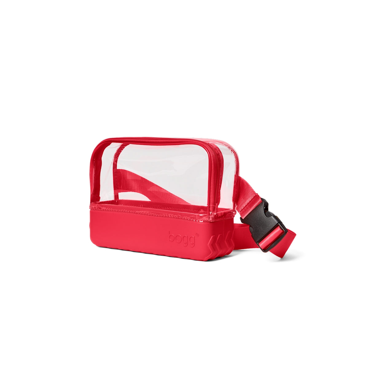Bogg Stadium Bag Off to the Races Red Pool Party Storage Bag Lightweight Oversized Bonus Cosmetic Bag Included for Resort Vacations