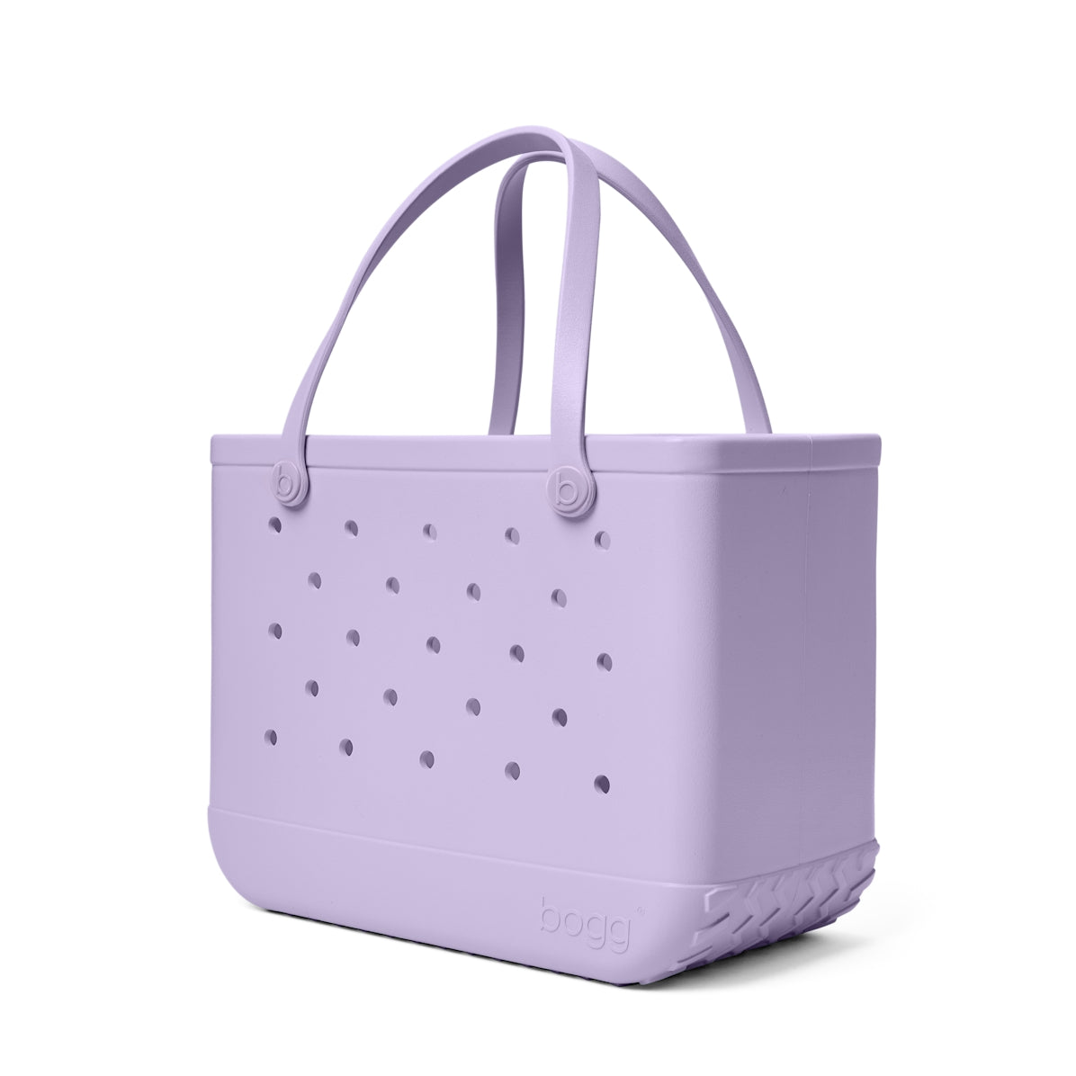 Original Bogg Bag I Lilac You a Lot Waterproof EVA Beach Tote Bag Sandproof Oversized with Travel Accessory Pouch for Resort Holidays Travel Organizer Vacation Essentials for Women