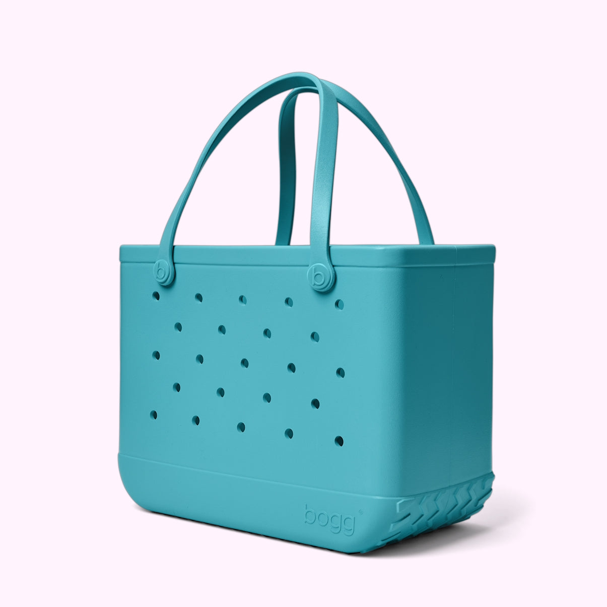 Original Bogg Bag Turquoise and Caicos Family Size Beach Organizer Durable Durable with Reinforced Handles for Beach Vacation Travel Organizer Vacation Essentials for Women