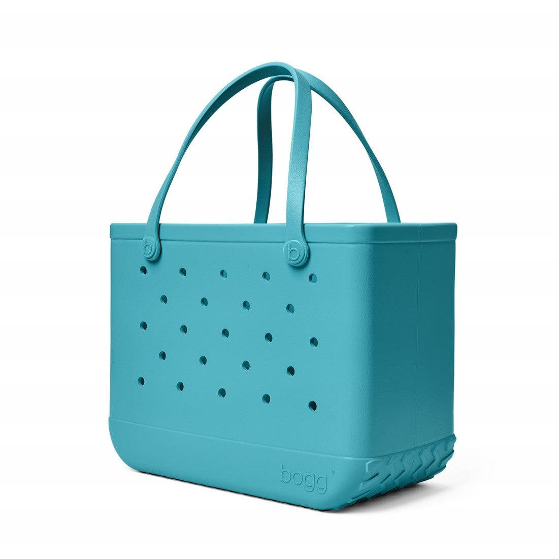 Original Bogg Bag Turquoise and Caicos Poolside Storage Carryall Lightweight Travel Friendly with Cosmetic Organizer for Camping Trips Travel Organizer Vacation Essentials for Women