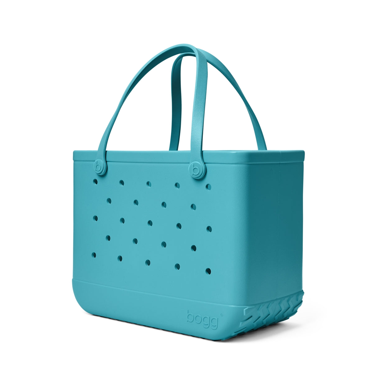 Original Bogg Bag Turquoise and Caicos Poolside Storage Carryall Sandproof Travel Friendly with Non Slip Bottom for Family Beach Days Travel Organizer Vacation Essentials for Women