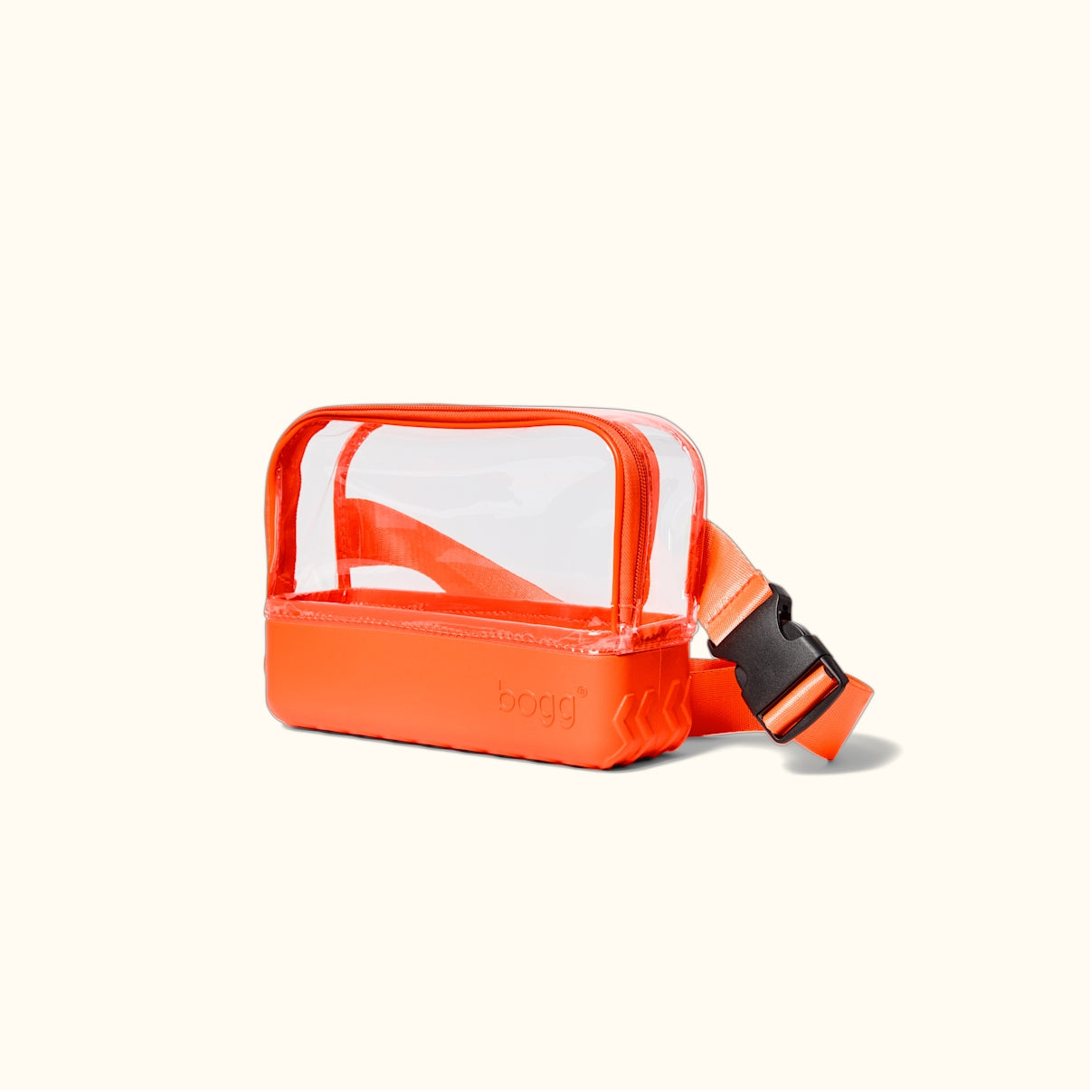 Bogg Stadium Bag Orange You Glad Luxury Resort Pool Tote Travel Friendly Tip Resistant with Makeup Bag for Beach Vacation Travel Organizer Vacation Essentials for Women