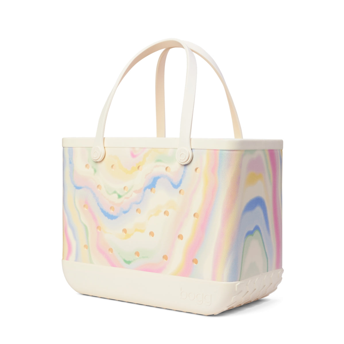 Original Bogg Bag Sugar Rush Weekend Getaway Beach Bag Durable Travel Friendly with Non Slip Bottom for Weekend Getaways Travel Organizer Vacation Essentials for Women