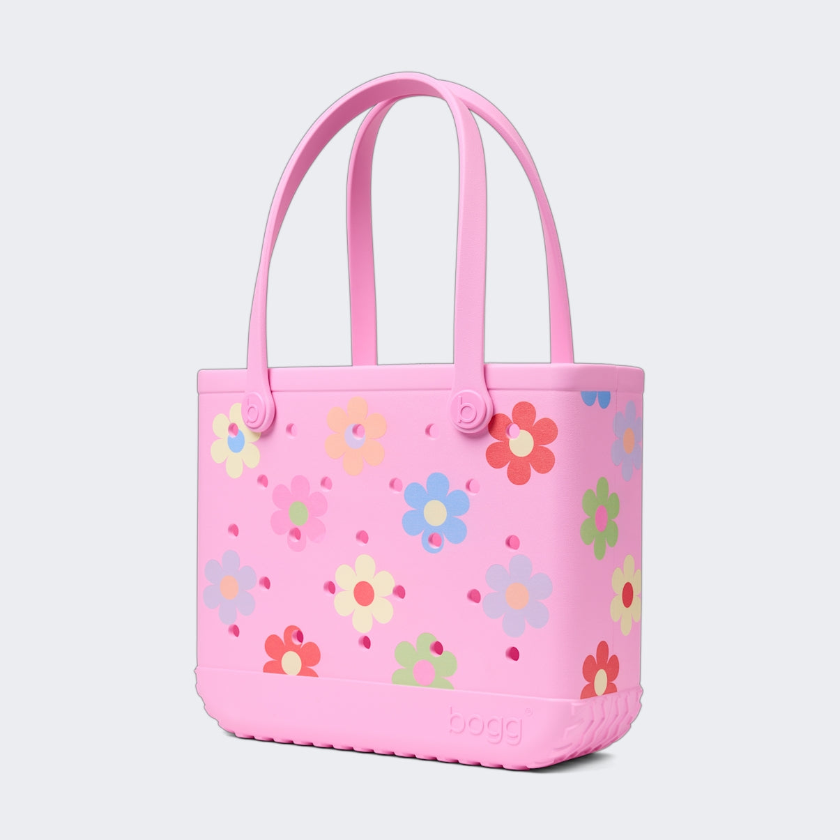 Baby Bogg Bag Happy Flowers Resort Collection Carryall Premium Waterproof Easy Maintenance Surface for Women