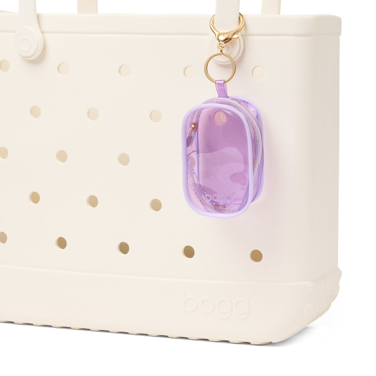 Bubble Bogg I Lilac You A Lot Women's Waterproof Beach Tote Washable Sandproof with Easy Clean Surface for Outdoor Adventures Travel Organizer Vacation Essentials for Women