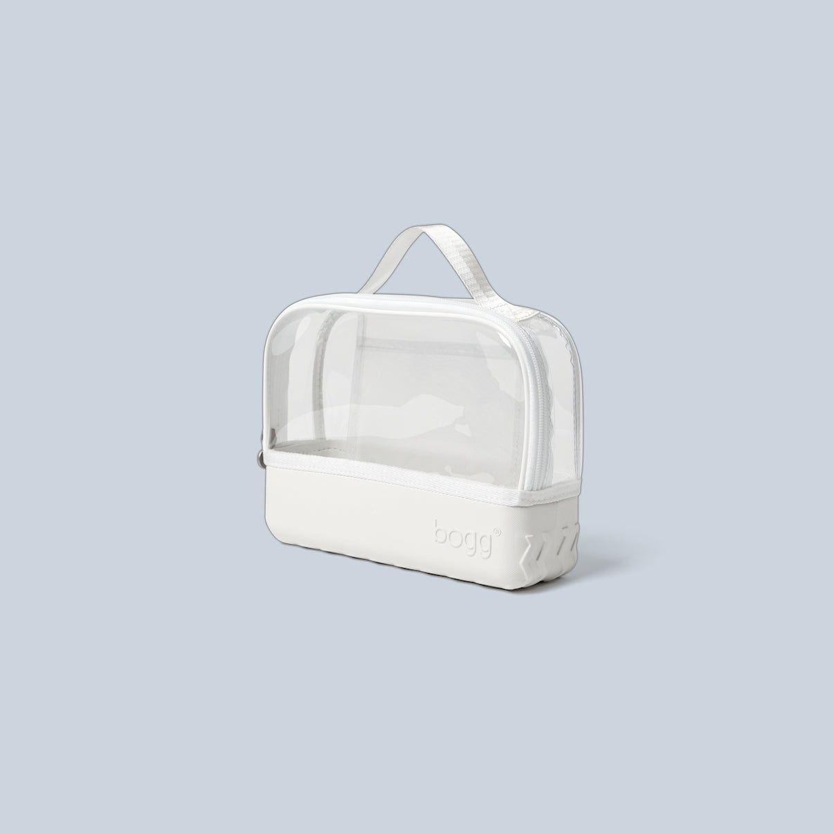 Boggs N' Ends For Shore White Open Top Beach Organizer Sandproof Large Capacity with Easy Clean Surface for Yacht Excursions Travel Organizer Vacation Essentials for Women