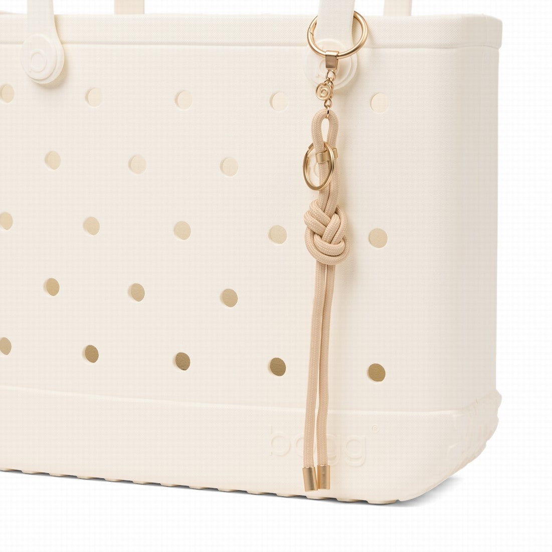 Bogg'd & Charmed Freshly Pressed Linen Nautical Rope Seaside Adventure Tote Stylish Easy Clean Reinforced Grip Handles for Boat Excursions