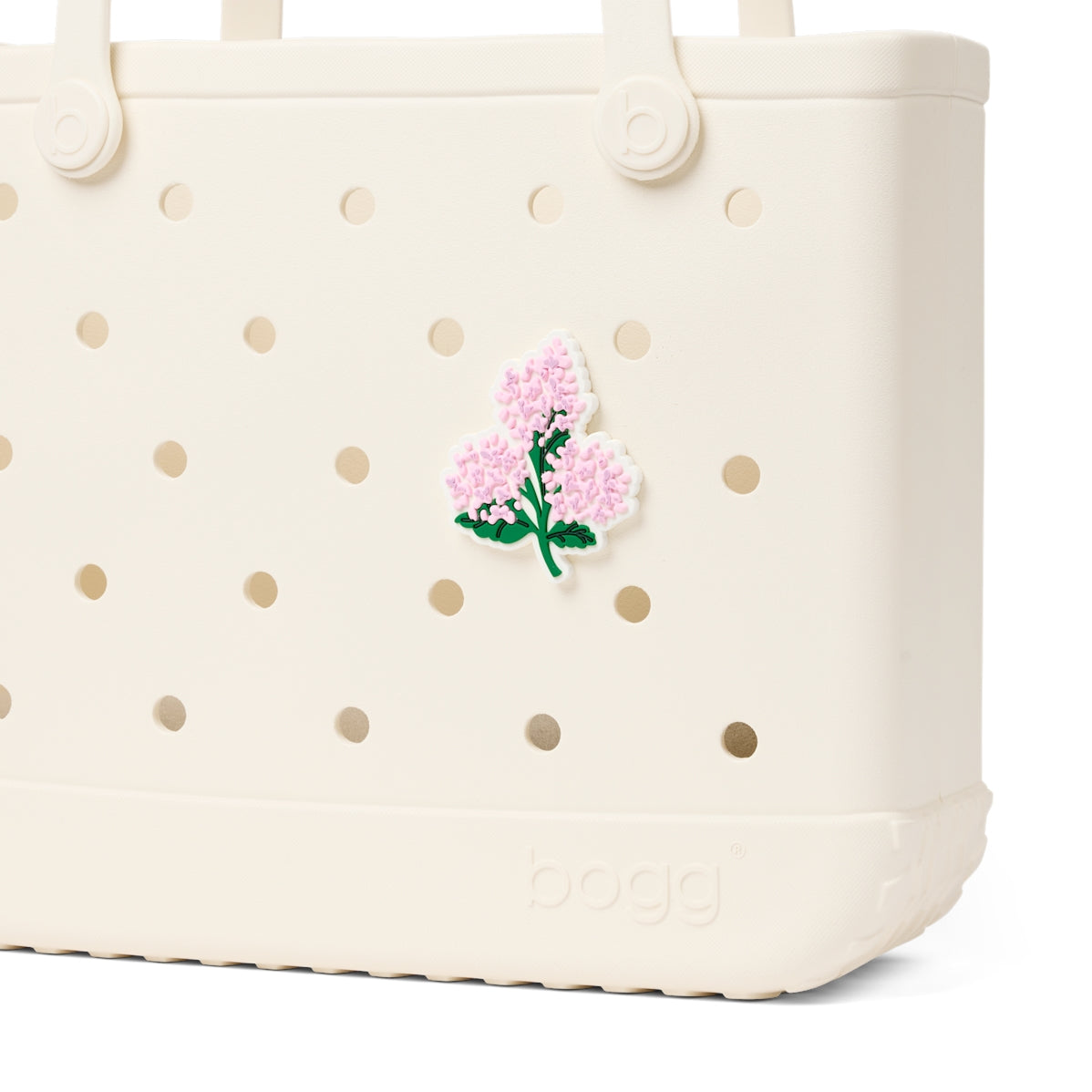Bogg Bit Pink Hydrangea Multi Purpose Travel Carryall Durable Sandproof with Waterproof Phone Pouch for Summer Travel Travel Organizer Vacation Essentials for Women
