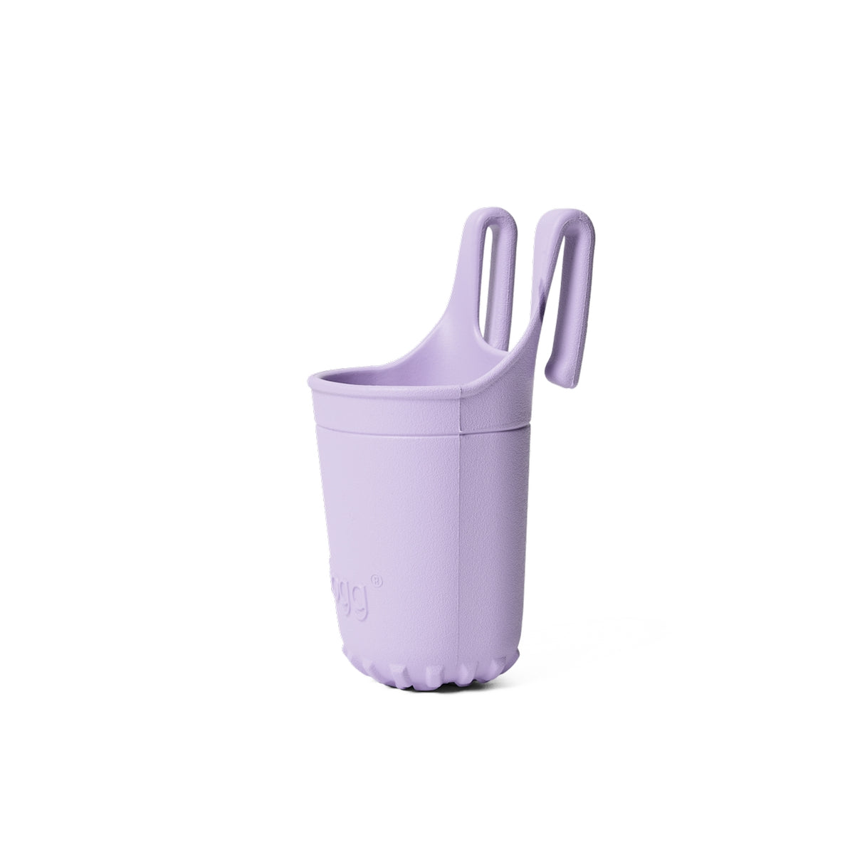 Bogg Bevy I Lilac You a Lot Heavy Duty Rubber Beach Bag Washable Tip Resistant with Cosmetic Organizer for Boat Trips Travel Organizer Vacation Essentials for Women