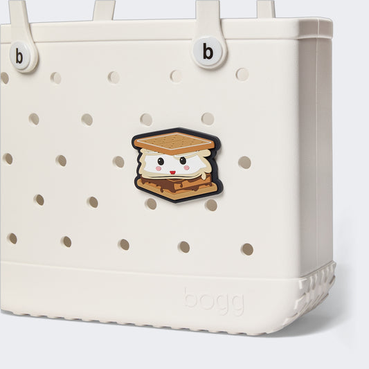 Bogg Bit S'more Waterproof EVA Beach Tote Bag Durable Durable with Waterproof Phone Pouch for Weekend Getaways Travel Organizer Vacation Essentials for Women
