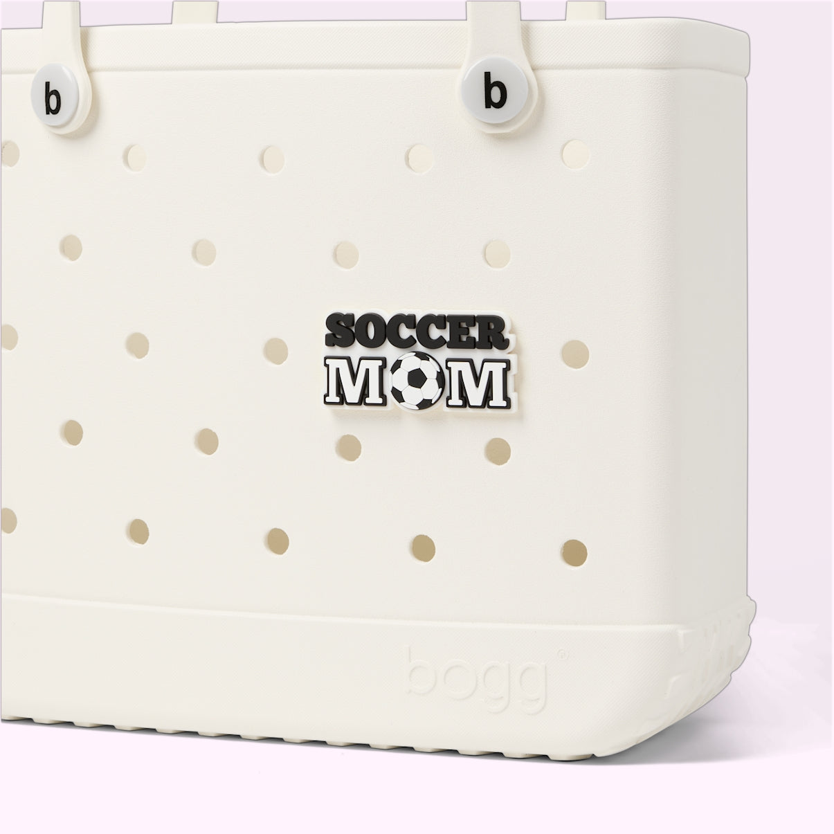 Bogg Bit Soccer Mom Sand Resistant Beach Storage Bag Travel Friendly Waterproof with Spacious Interior for Cruise Travel Travel Organizer Vacation Essentials for Women