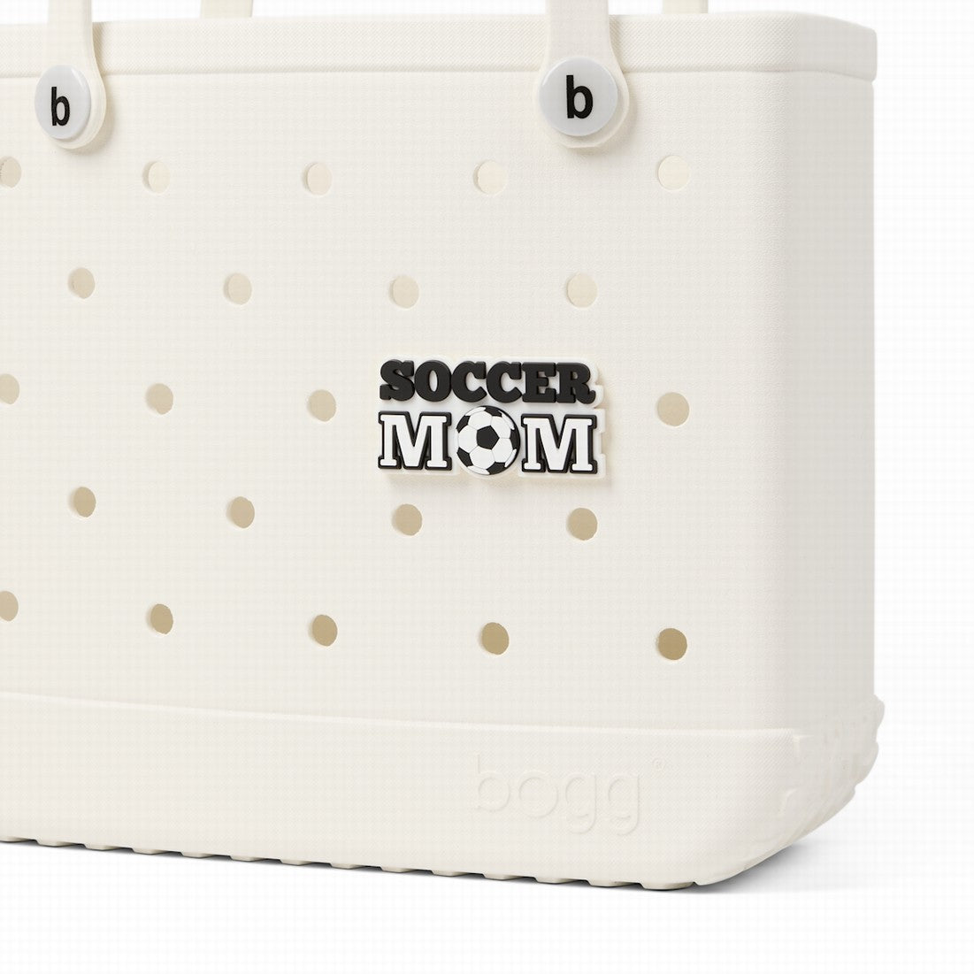 Bogg Bit Soccer Mom Luxury Resort Pool Tote Washable Durable with Extra Storage Compartments for Beach Vacation Travel Organizer Vacation Essentials for Women