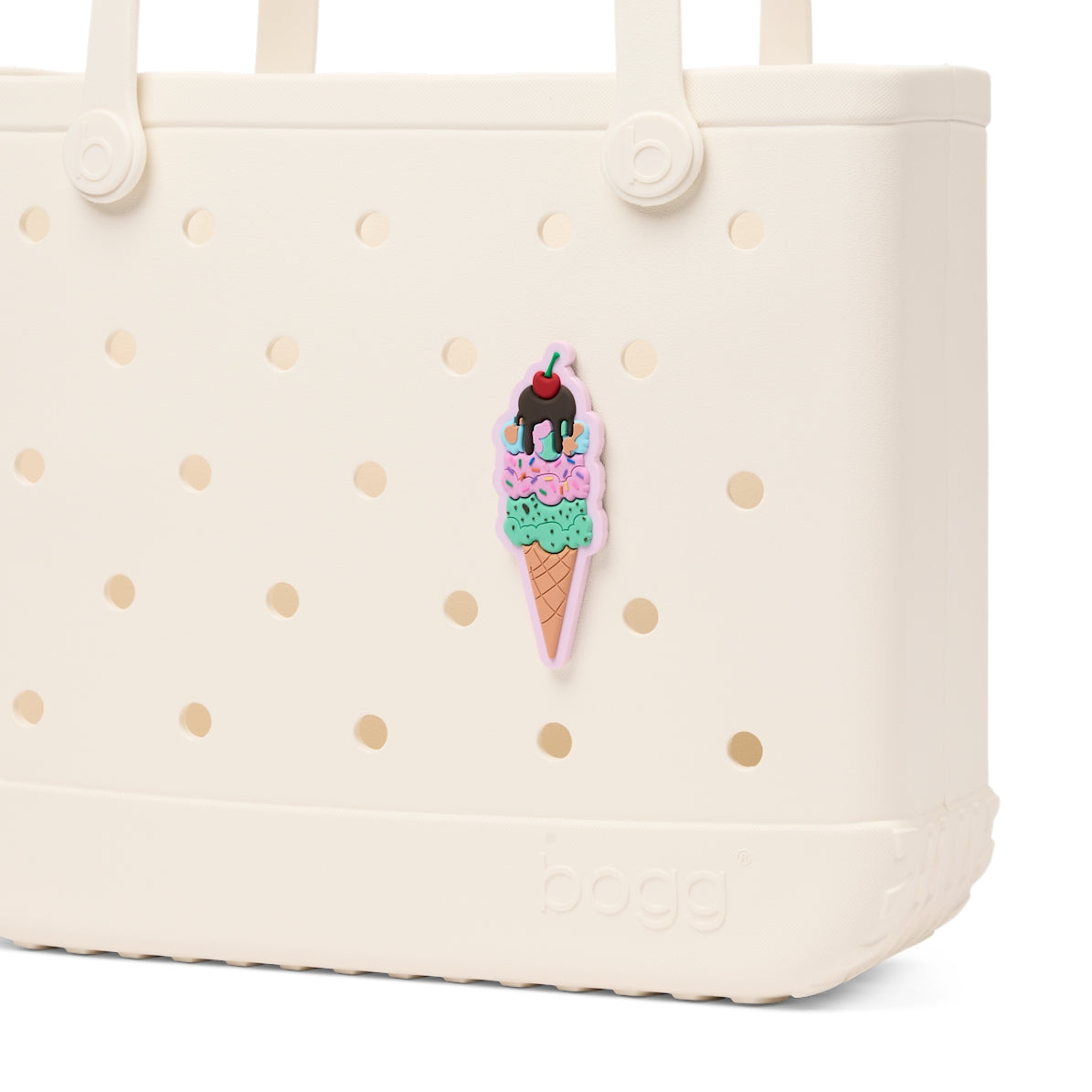 Bogg Bit Ice Cream Travel Smart Beach Bag Ultra Durable Quick Dry Easy Maintenance Surface for Boat Excursions