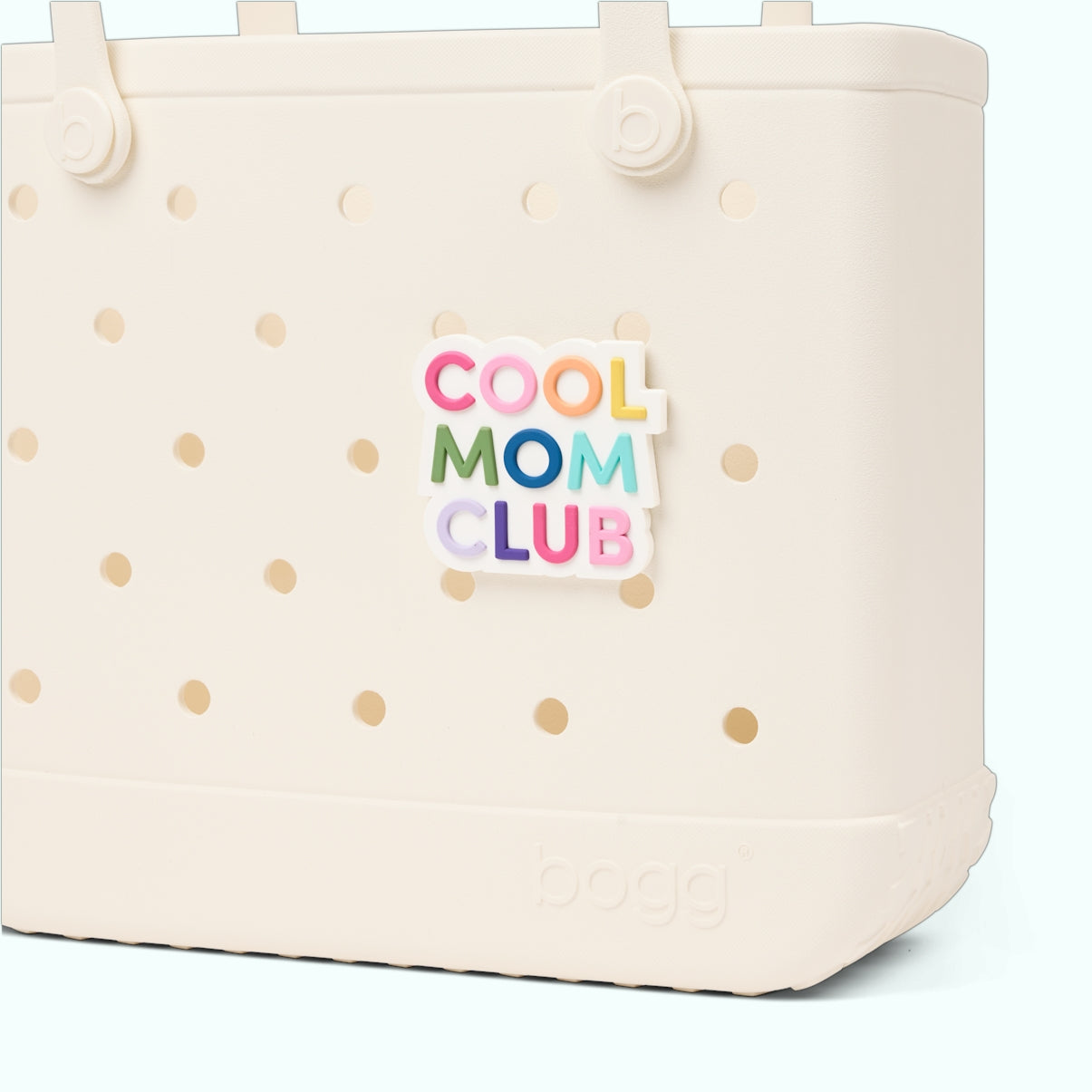 Bogg Bit Cool Mom Club Premium EVA Pool Bag Large Capacity Washable with Cosmetic Organizer for Summer Travel Travel Organizer Vacation Essentials for Women