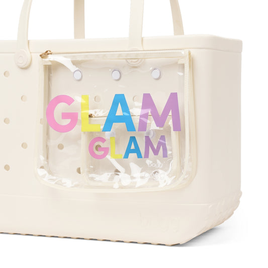 Decorative Insert Glam Ocean Day Storage Tote Luxury Tip Resistant Adjustable Shoulder Strap for Weekend Travel