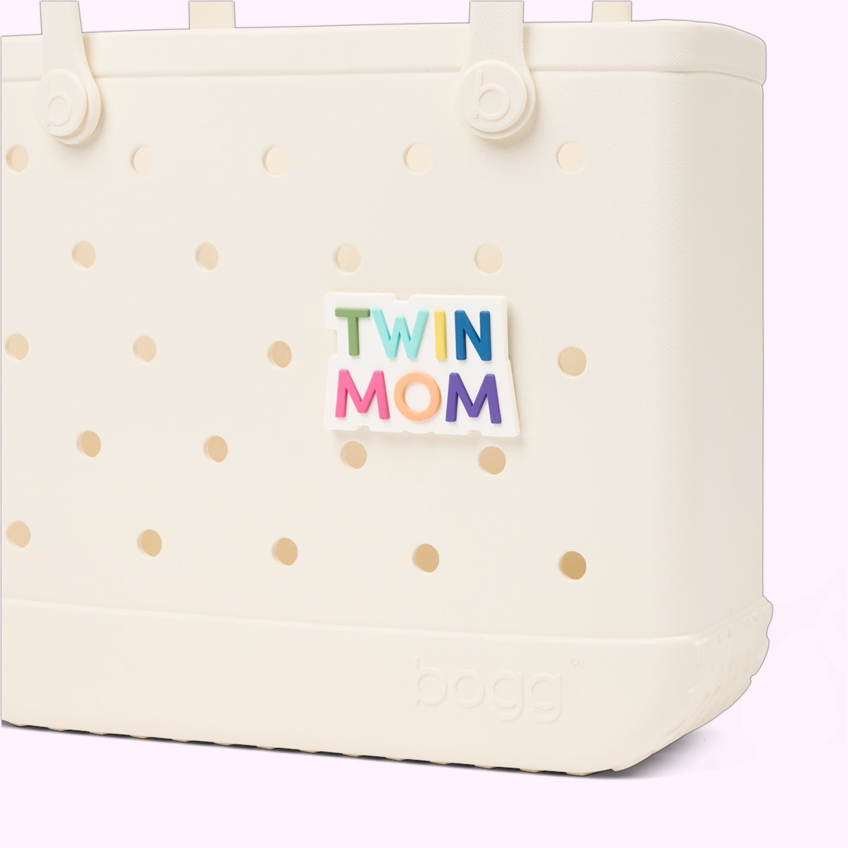 Bogg Bit Twin Mom Beach Picnic Storage Bag Stylish Easy Clean Accessory Organizer Pouch for Pool Activities