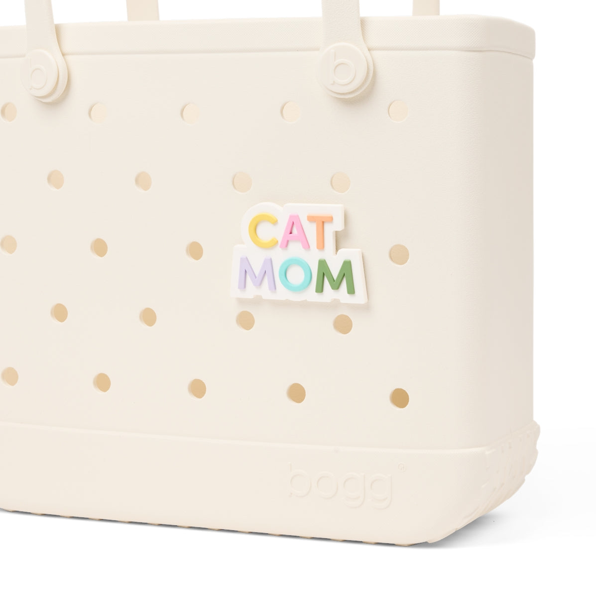 Bogg Bit Cat Mom Resort Lifestyle Tote Modern Sandproof Open Top Access Access for Summer Adventures