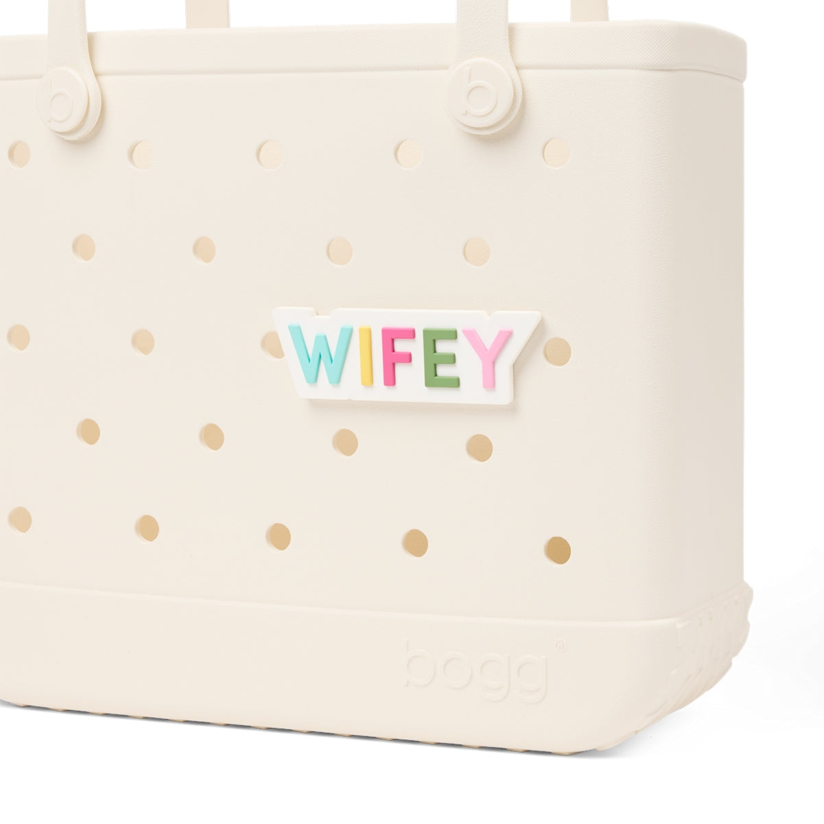 Bogg Bit Wifey Tropical Resort Beach Bag Ultra Durable Tip Resistant Bonus Cosmetic Bag Included for Cruise Travel
