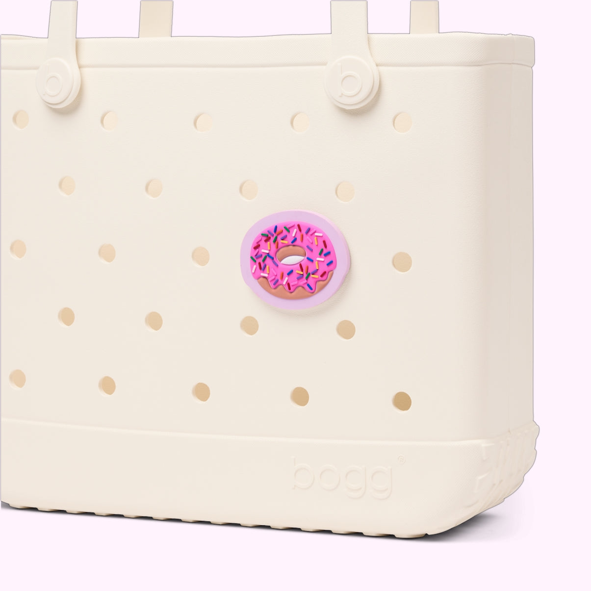 Bogg Bit Sprinkle Donut Cruise Essentials Travel Tote Large Capacity Waterproof with Adjustable Shoulder Strap for Summer Travel Travel Organizer Vacation Essentials for Women
