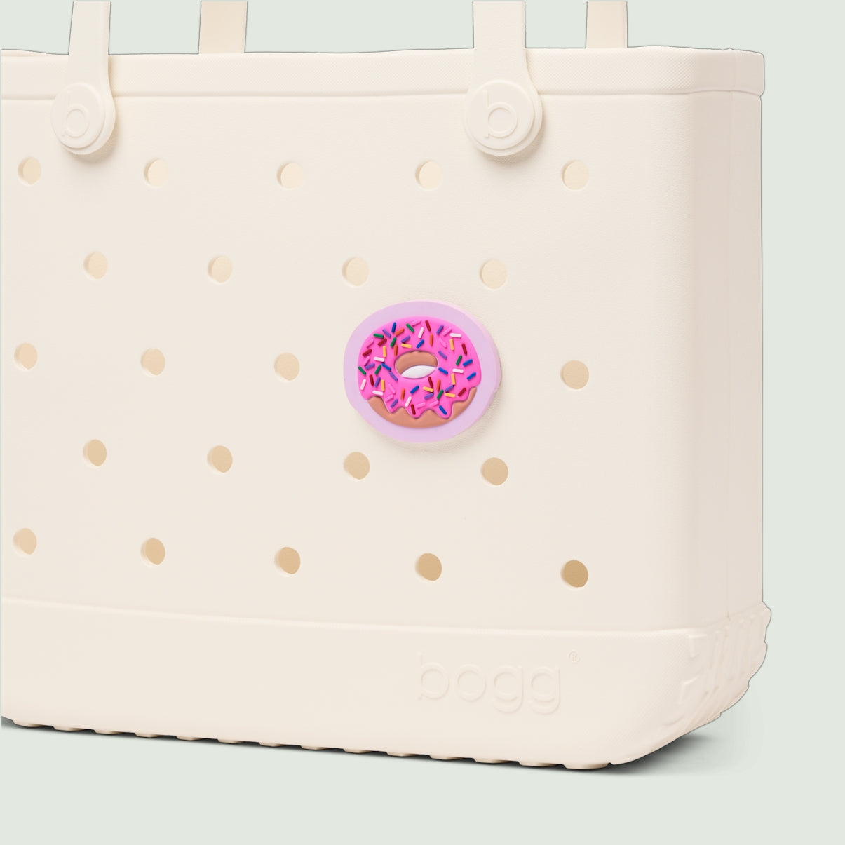Bogg Bit Sprinkle Donut Open Top Beach Organizer Sandproof Large Capacity with Easy Clean Surface for Yacht Excursions Travel Organizer Vacation Essentials for Women