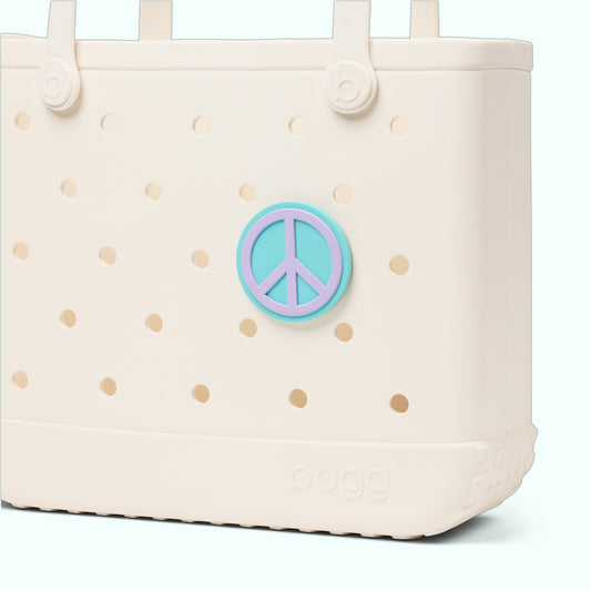 Bogg Bit Peace Easy Clean Rubber Tote Tip Resistant Large Capacity with Reinforced Handles for Cruise Travel Travel Organizer Vacation Essentials for Women