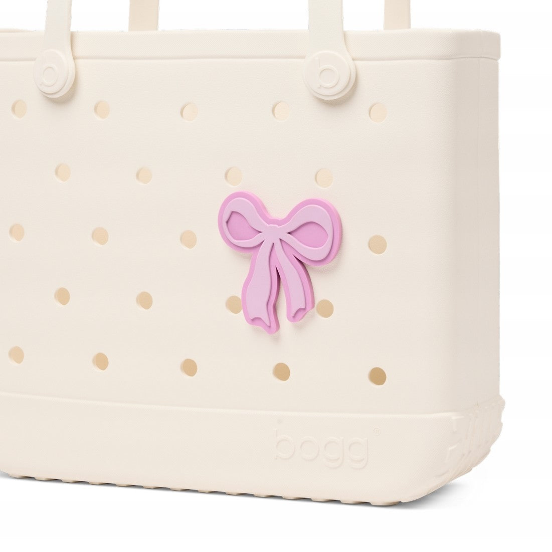 Bogg Bit Pink Bow Travel Ready Pool Tote Modern Easy Clean Extra Wide Opening for Family Trips